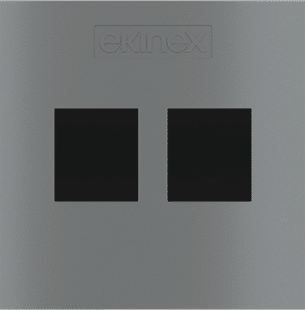 POKRYWA GNIAZDA KEYSTONE X2 METAL