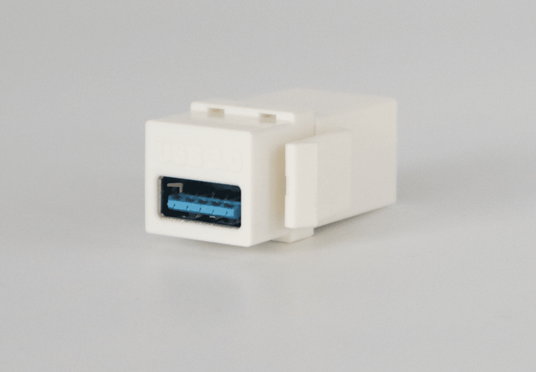 ZŁĄCZE USB 3.0 A/A KEYSTONE BIAŁE