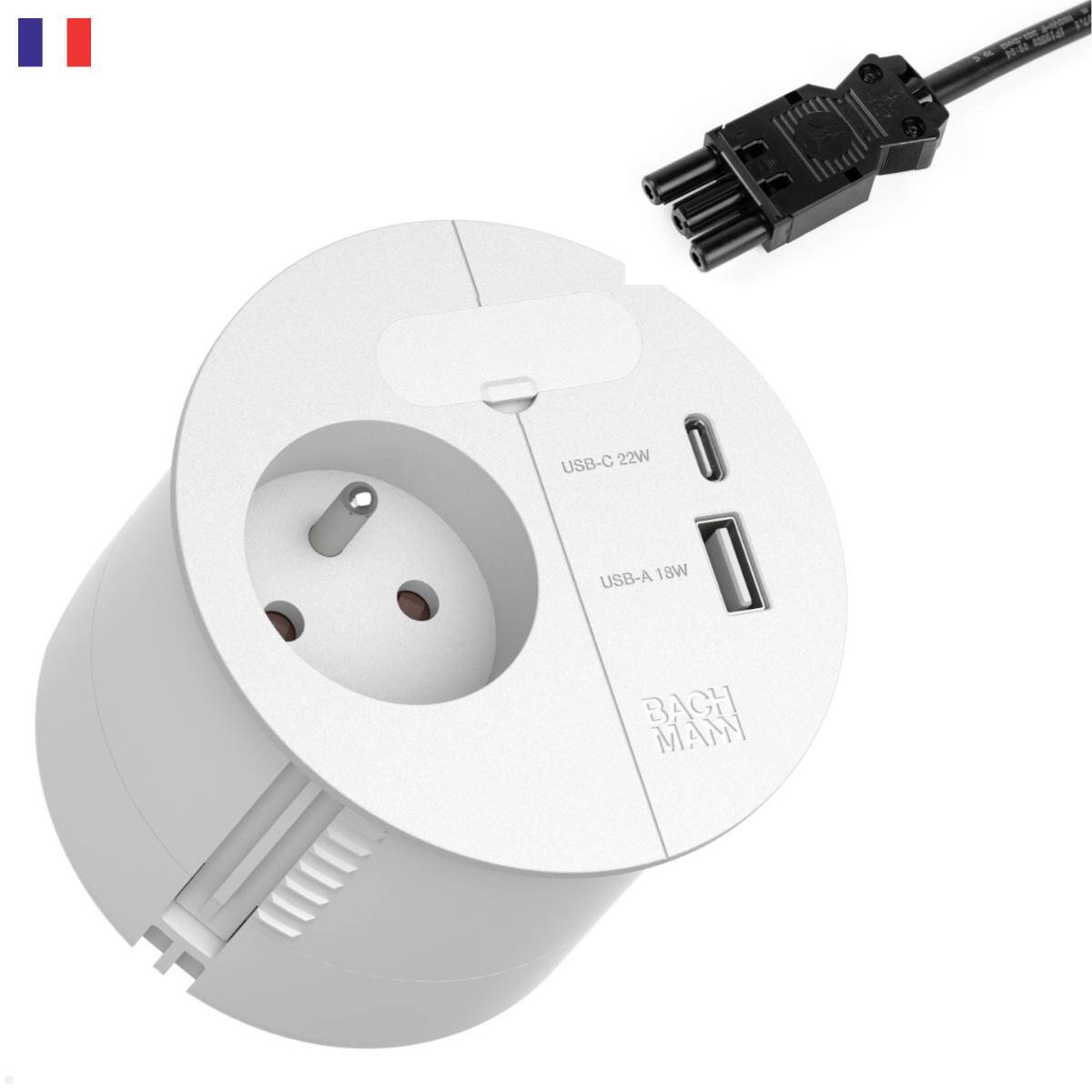 LOOP IN CHARGE 1x230V + USB A/C 22W