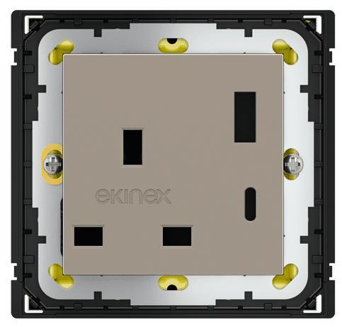 POKRYWA GNIAZDA UK + USB A-C FENIX