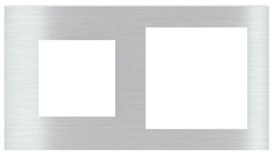 PŁYTKA X2 METAL 45X45+60X60 DEEP