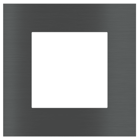 PŁYTKA X1 KWADR. METAL 45X45 CARBON