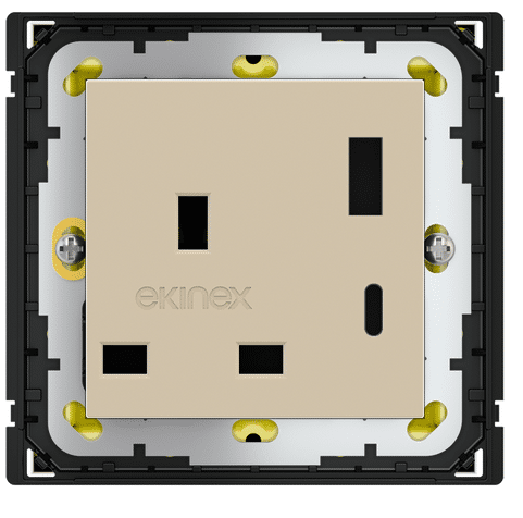 POKRYWA GNIAZDA UK + USB A-C FENIX