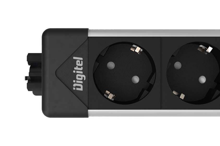 UNDER DESK LISTWA 4M B/B 2XUTE