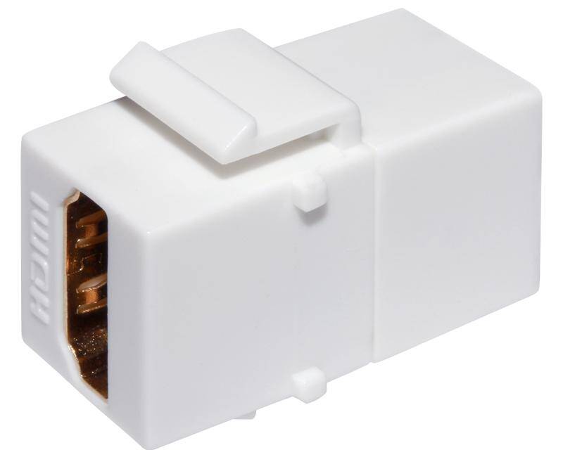ZŁĄCZE HDMI 2.0 BIAŁE KEYSTONE