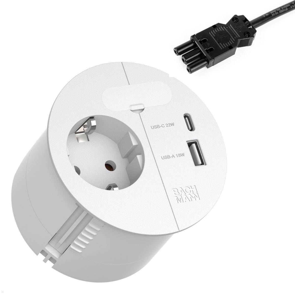 LOOP IN CHARGE 1x230V SCHUKO + USB A/C