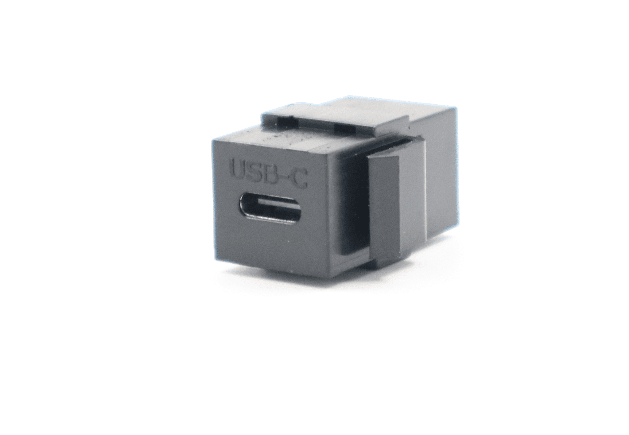 ZŁĄCZE USB C 3.1 KEYSTONE CZARNE (Zdjęcie 1)