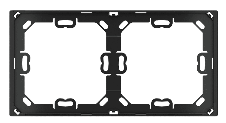 ADAPTER x2 DO PŁYTKI NF/DEEP CZARN 1SZT.