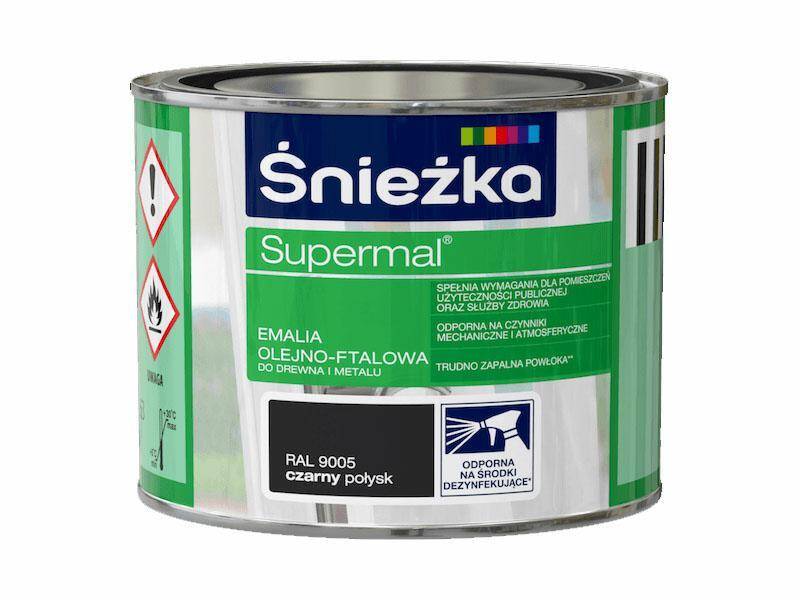 SUPERMAL OLEJNO-FTALOWA 0,2L CZARNY