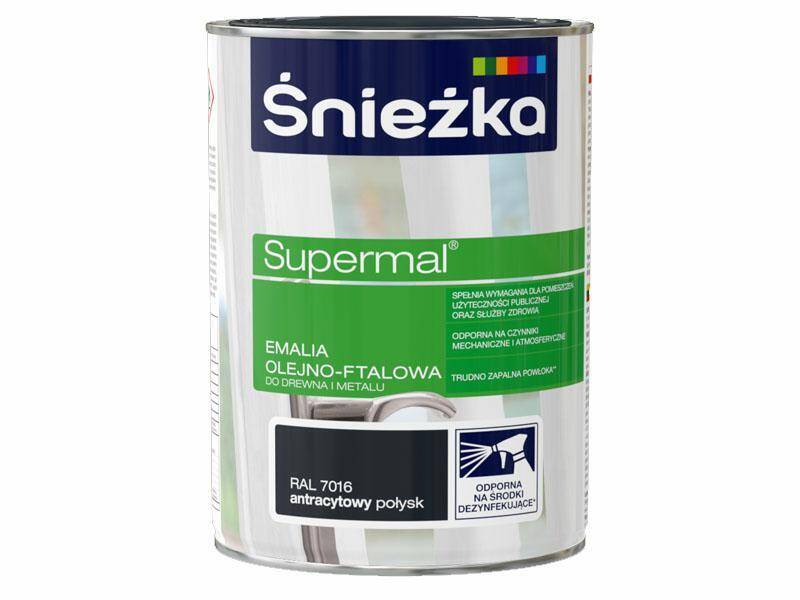 SUPERMAL OLEJNO-FTALOWA 0,8L ANTRACYTOWY