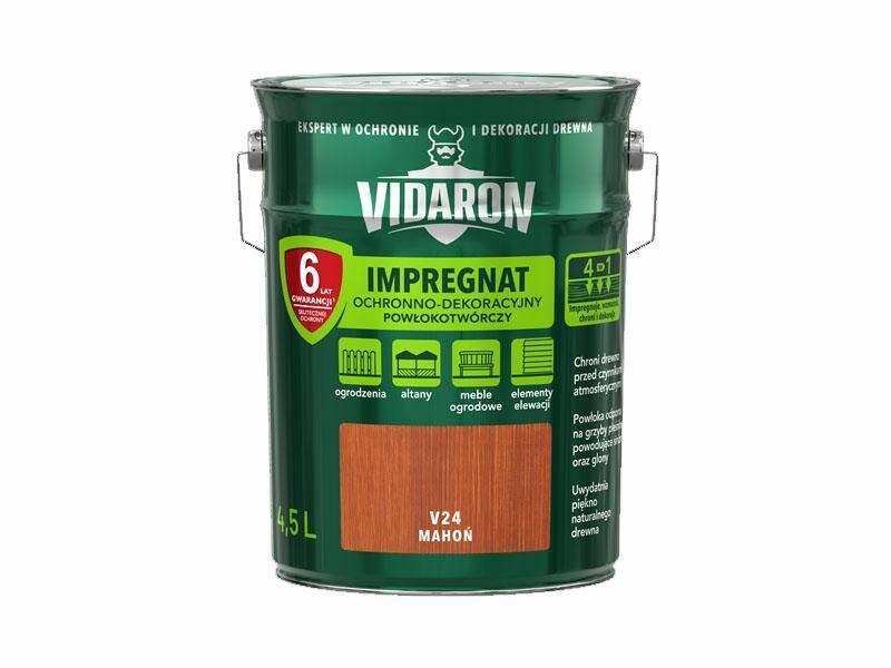 VIDARON impregnat MAHOŃ V24 4,5L