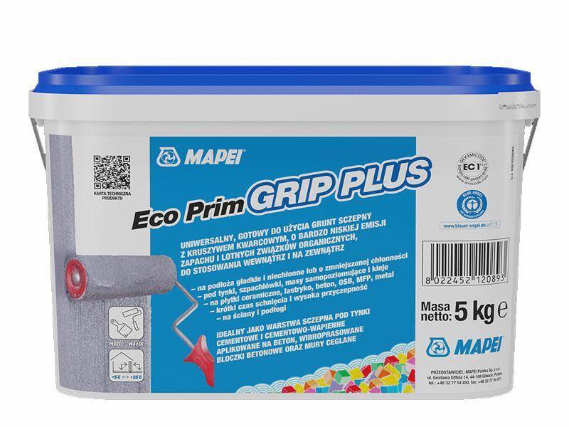 ECO PRIM GRIP PLUS 5kg MAPEI (Zdjęcie 1)