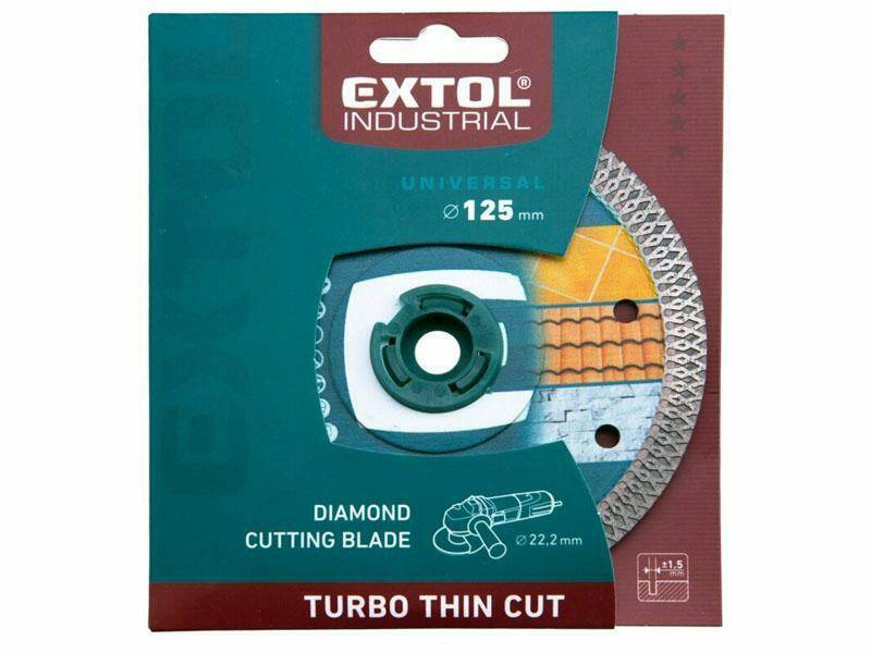 TARCZA DIAMENTOWA 115x1,2mm EXTOL TURBO