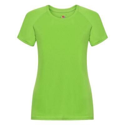 T-SHIRT LADIES PERFORMANCE 61392 LIMON