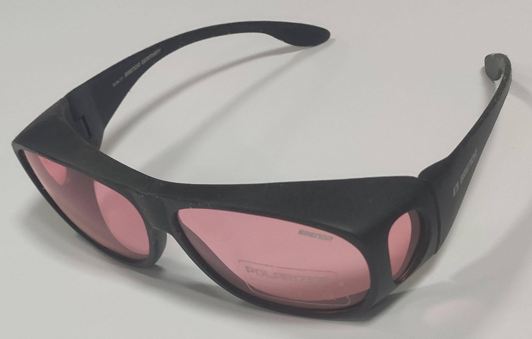 Brenda okulary G2110 matowy czarny/różowy