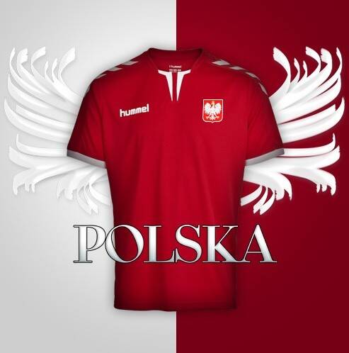 KOSZULKA HUMMEL REPREZENTACJI POLSKI POLSKA 03636 #S