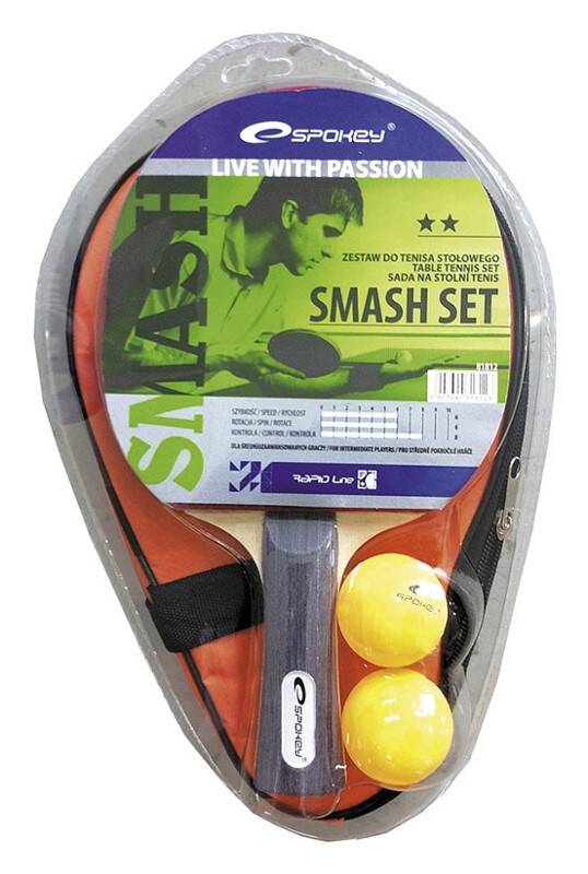 ZESTAW TENIS STOŁOWY SMASH SET 81812