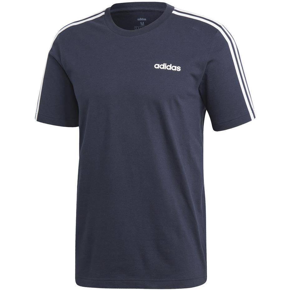 Adidas koszulka Essentials 3 Stripes DU0440 #M granatowa