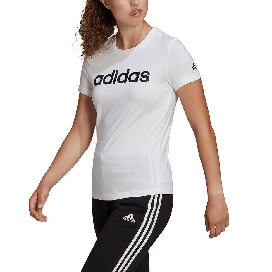 Adidas koszulka damska Essentials Linear GL0768 #M biała