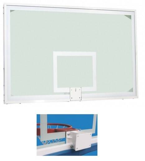 TABLICA SZKLANA FIBA 3PKT. 180x105 cm 197SG (Zdjęcie 1)