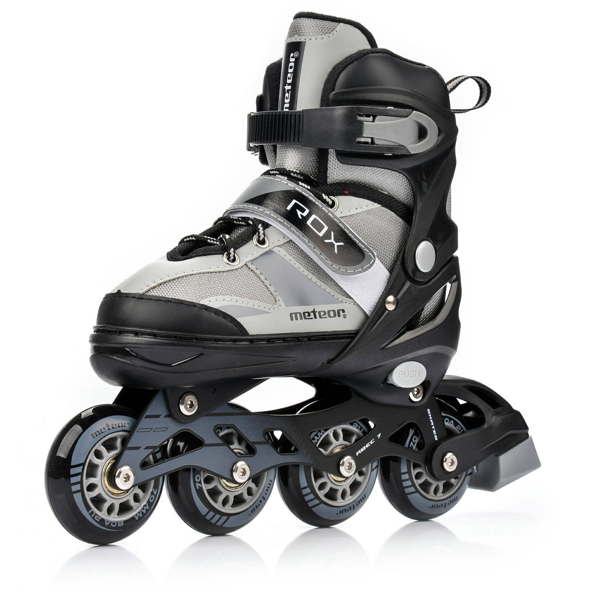 Meteor rolki Rox 22368 szare  #L (38-41)
