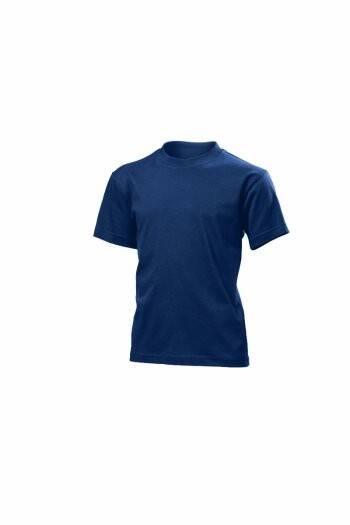 KOSZULKA JUNIOR 155G GRANAT NAV ROZMIAR #XL