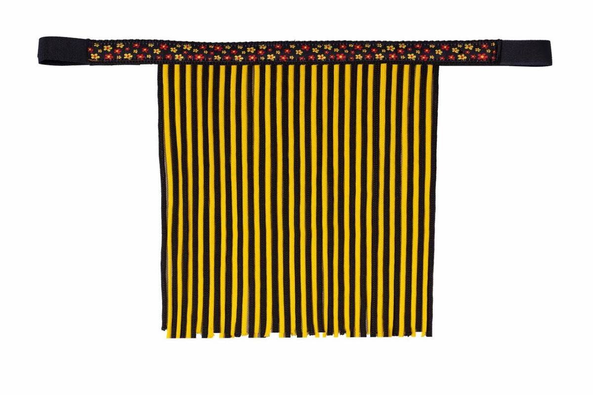 Frędzelki FP PRIMAVERA czarno-żółty COB