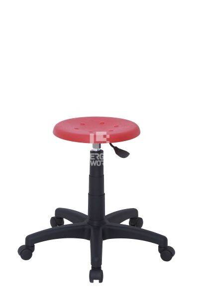 ERGOWORK stool POLO Standard BL Red