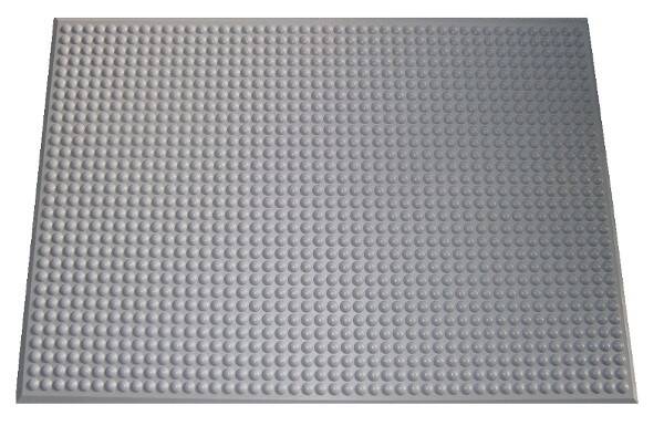 Standing Floor Mats - ergonomic mat for industry light grey