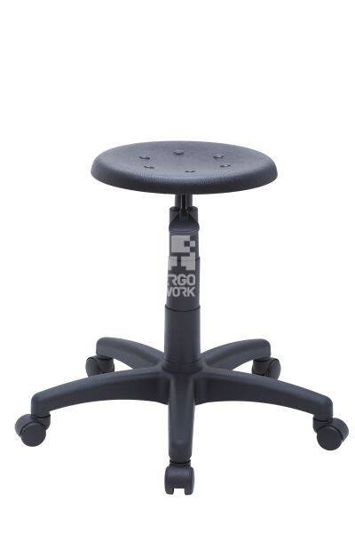 ERGOWORK POLO Standard BL Black stool