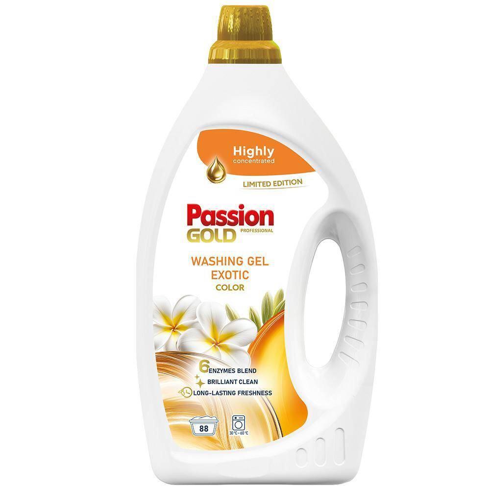 PASSION GOLD Żel 88 Prań 3,52L Exotic