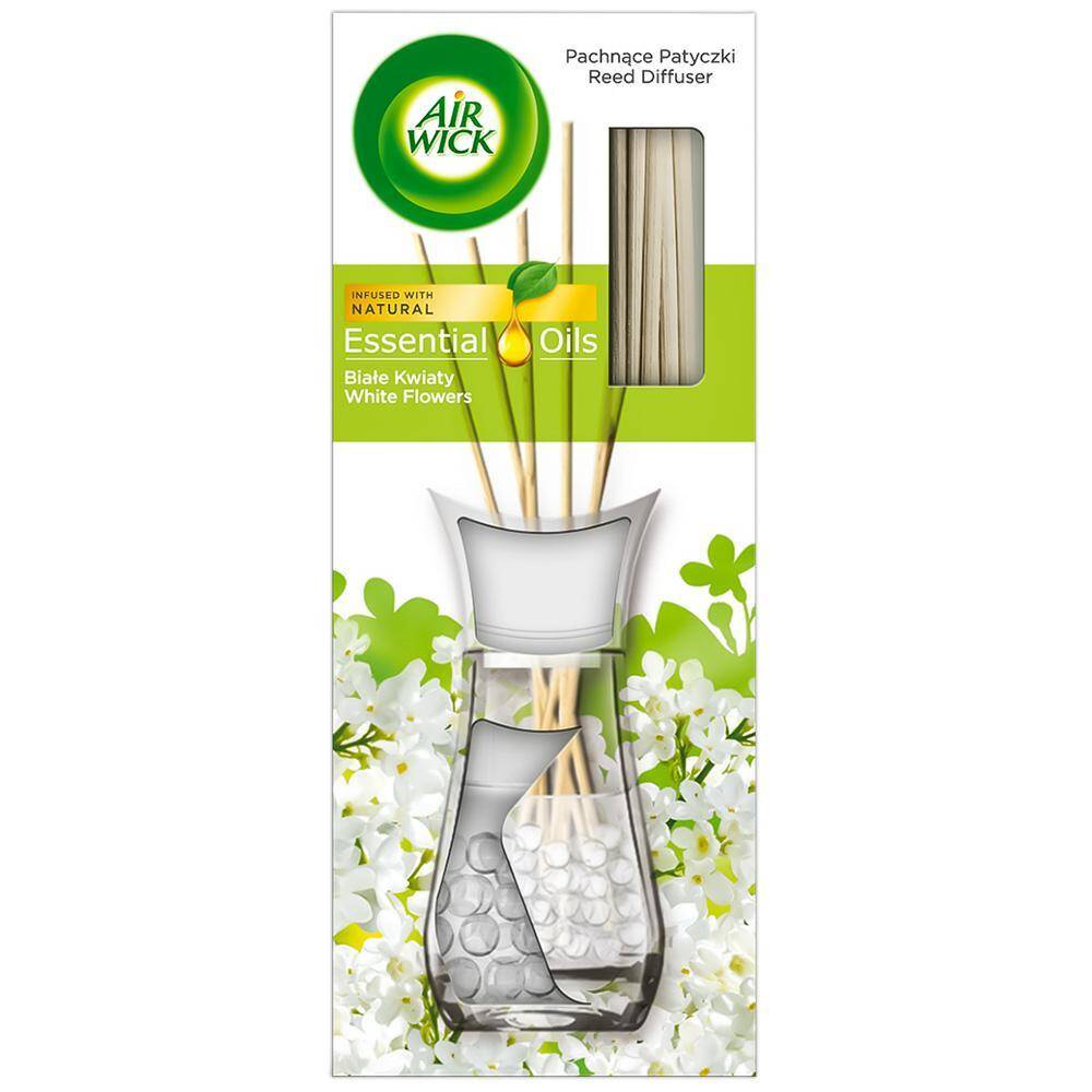 AIR WICK Patyczki zapachowe 25ml Białe