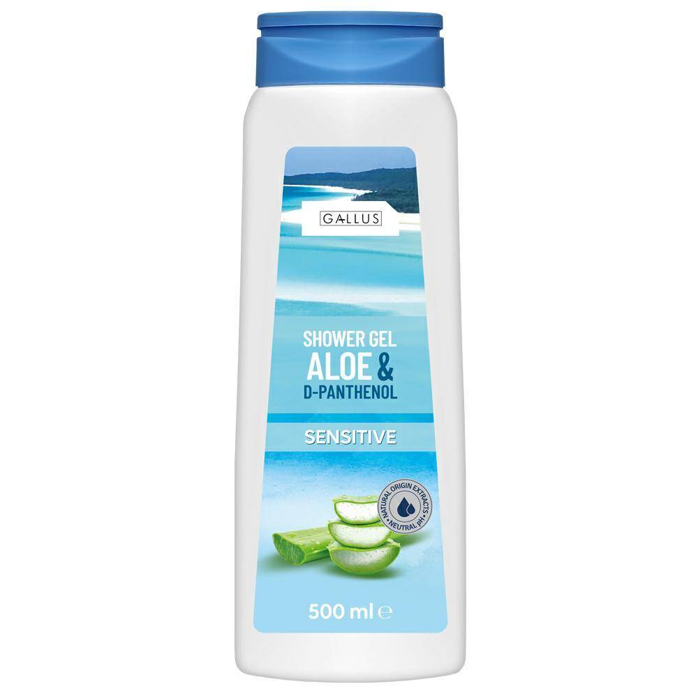 GALLUS Żel pod prysznic 500ml Aloes