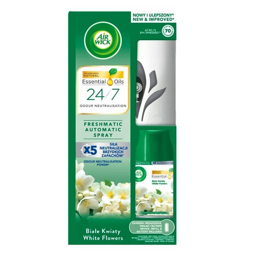AIR WICK Urządzenie + Wkład 250ml Białe