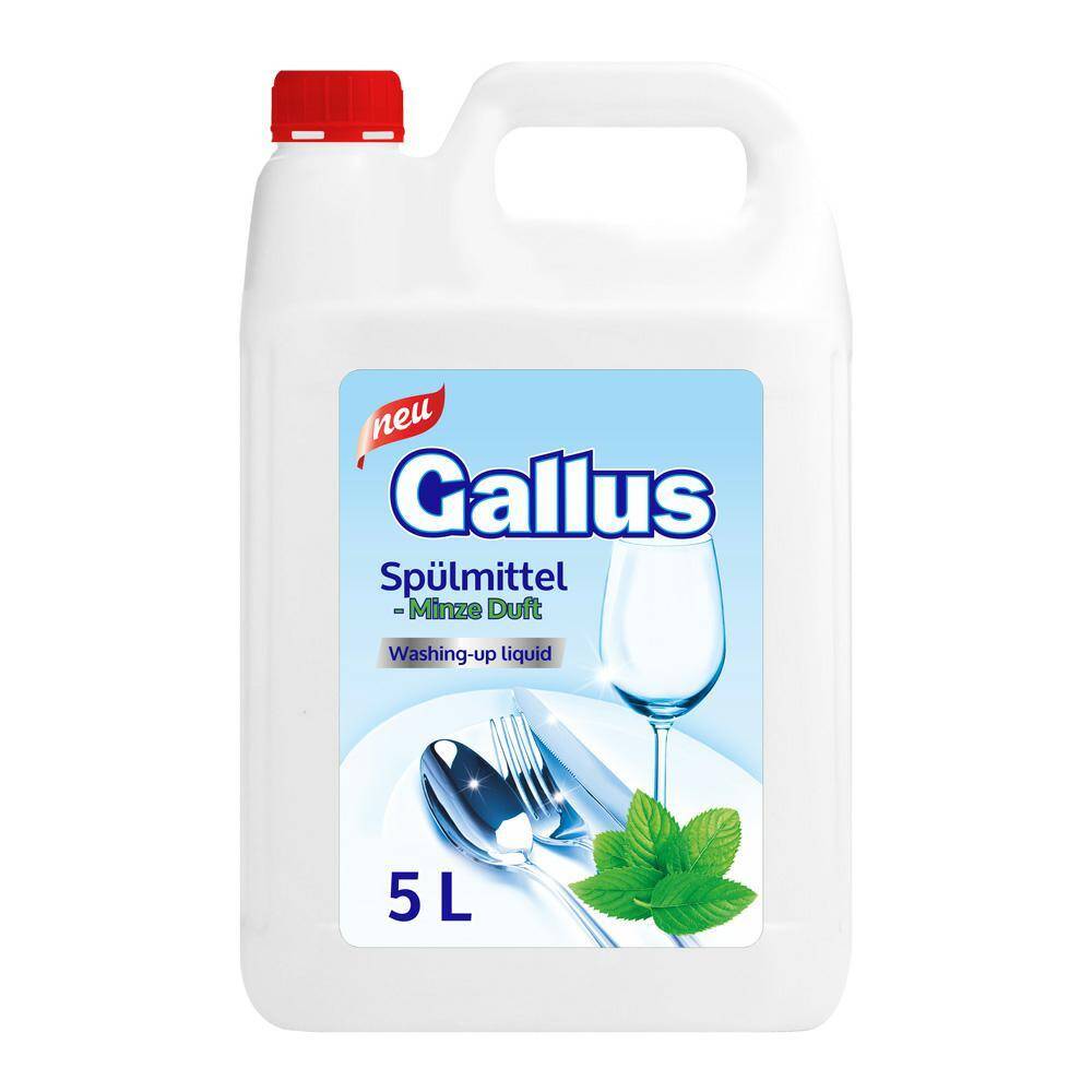 GALLUS Płyn do Naczyń 5L Mięta