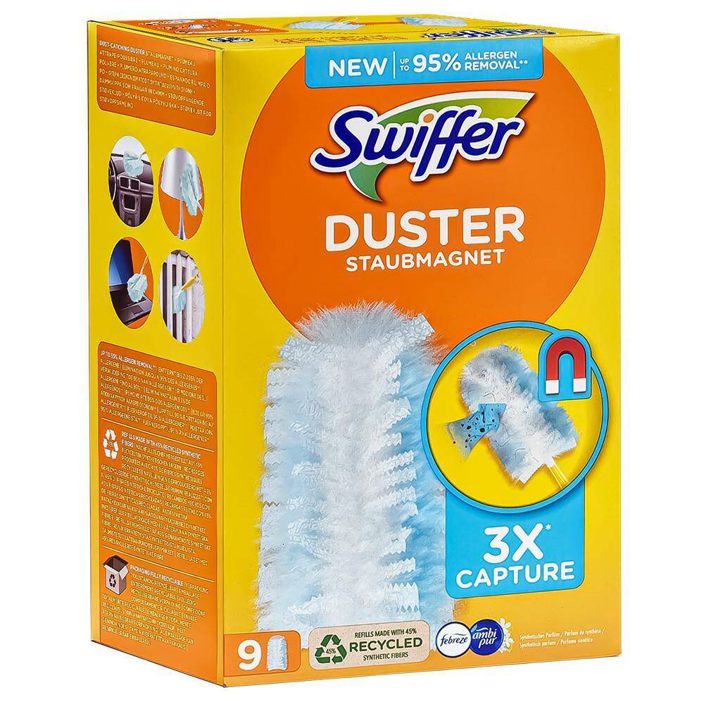 SWIFFER Wkłady do miotełki do kurzu 9szt