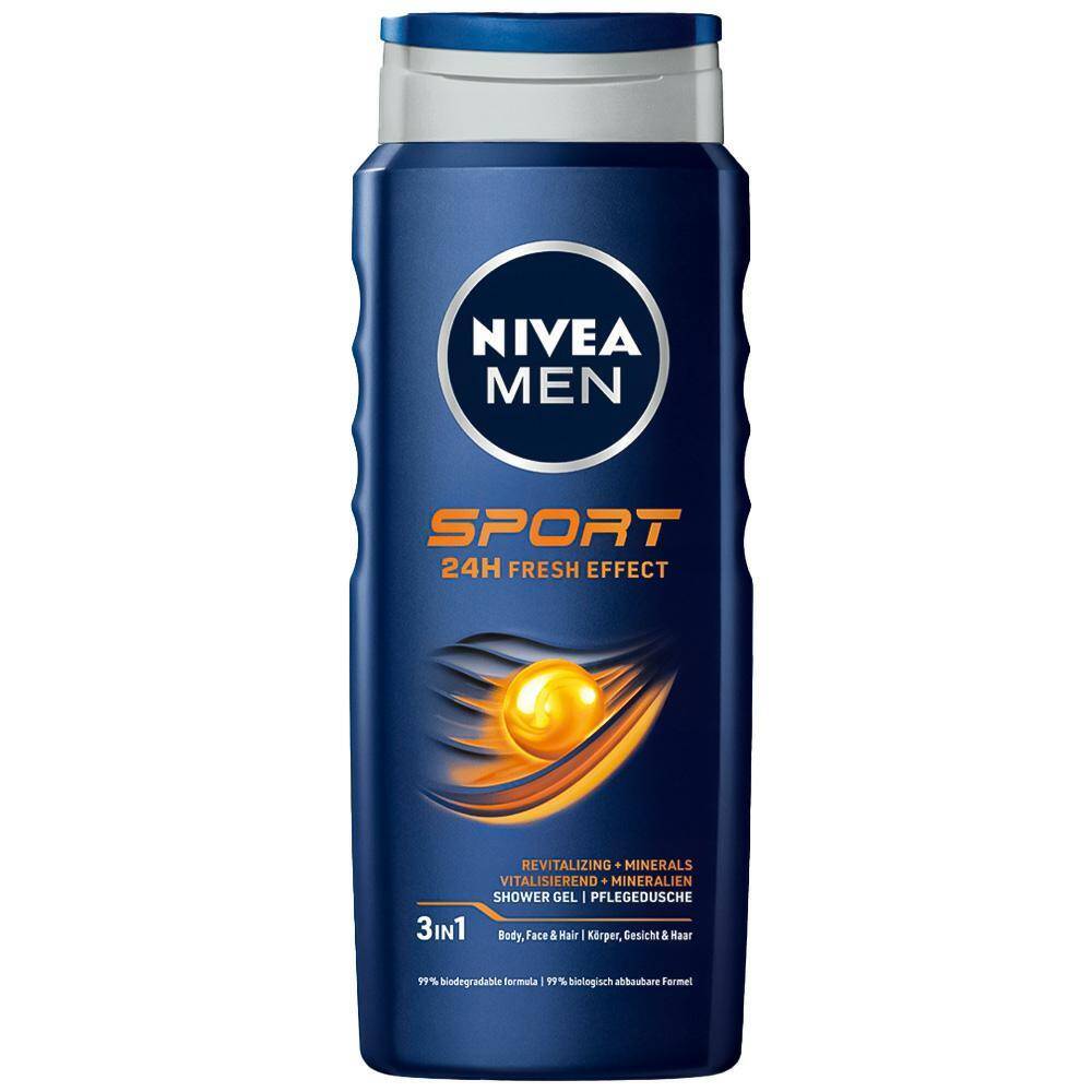 NIVEA Żel pod prysznic 500ml Men Sport