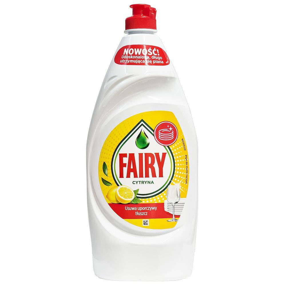 FAIRY Płyn do naczyń 900ml Lemon (12)