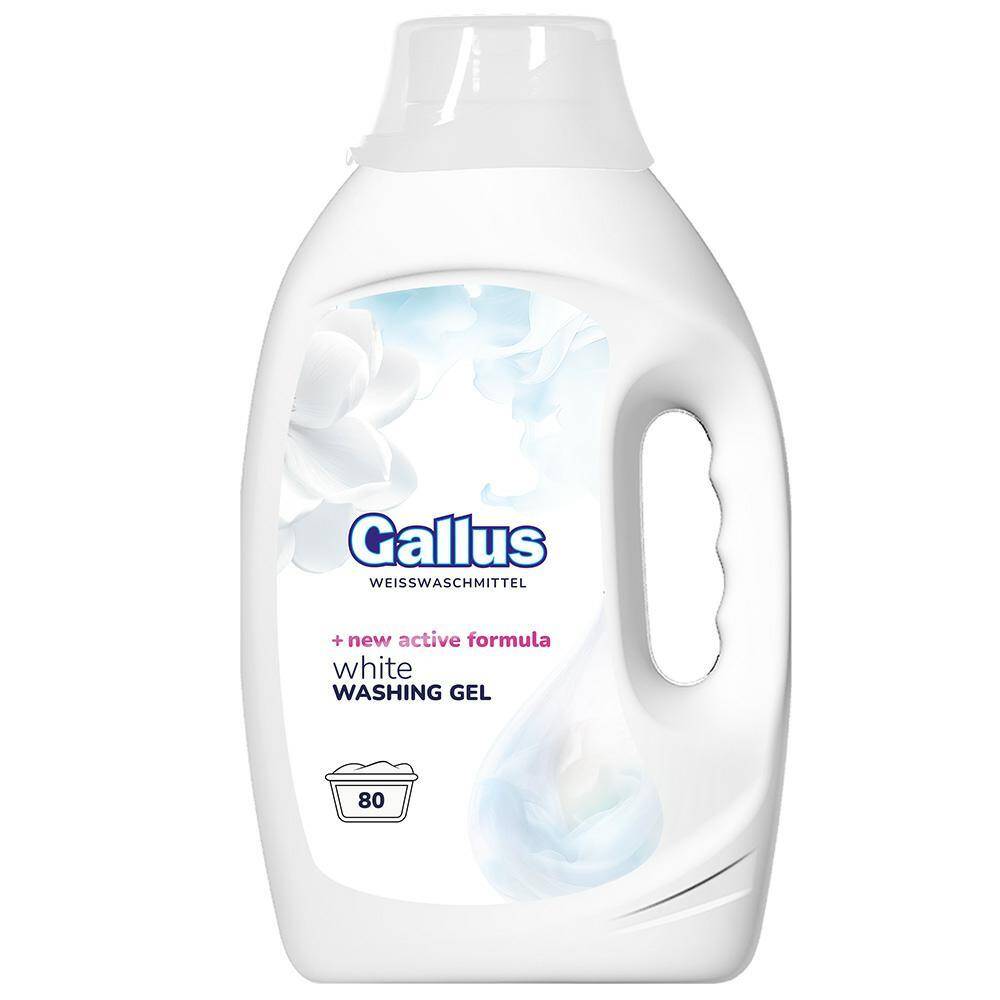 GALLUS Żel 80 Prań 3,2L White (3)