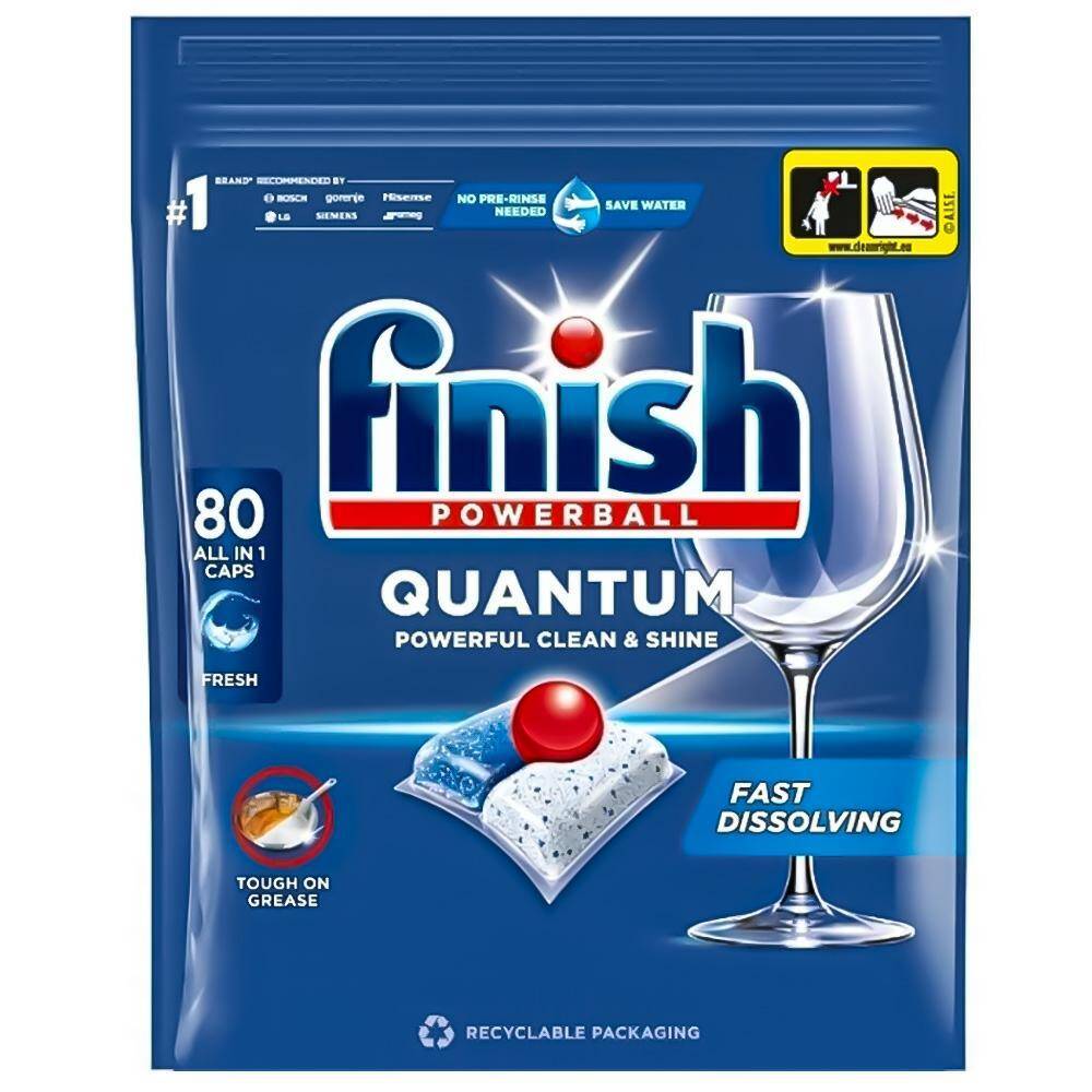 FINISH Tabletki do zmywarki 80 Quantum