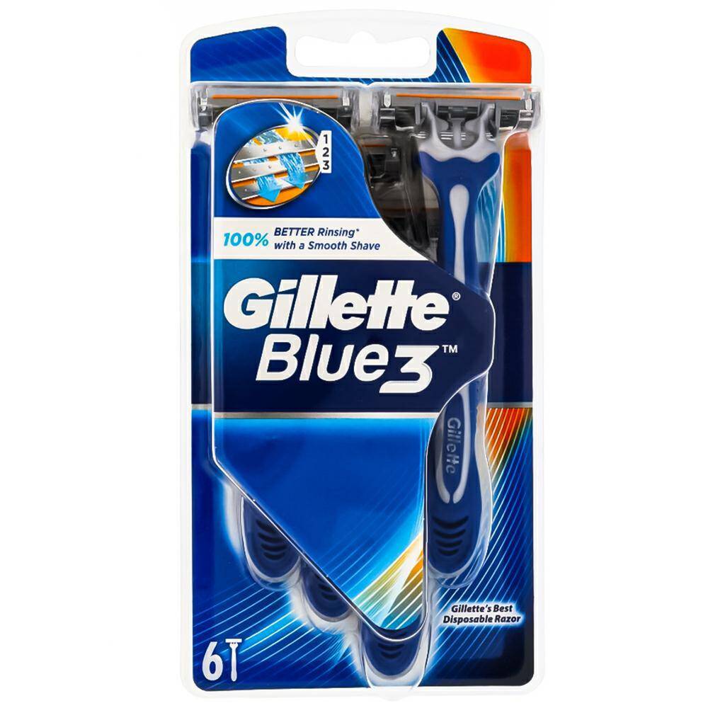 GILLETTE Maszynki do golenia  Blue3 6szt
