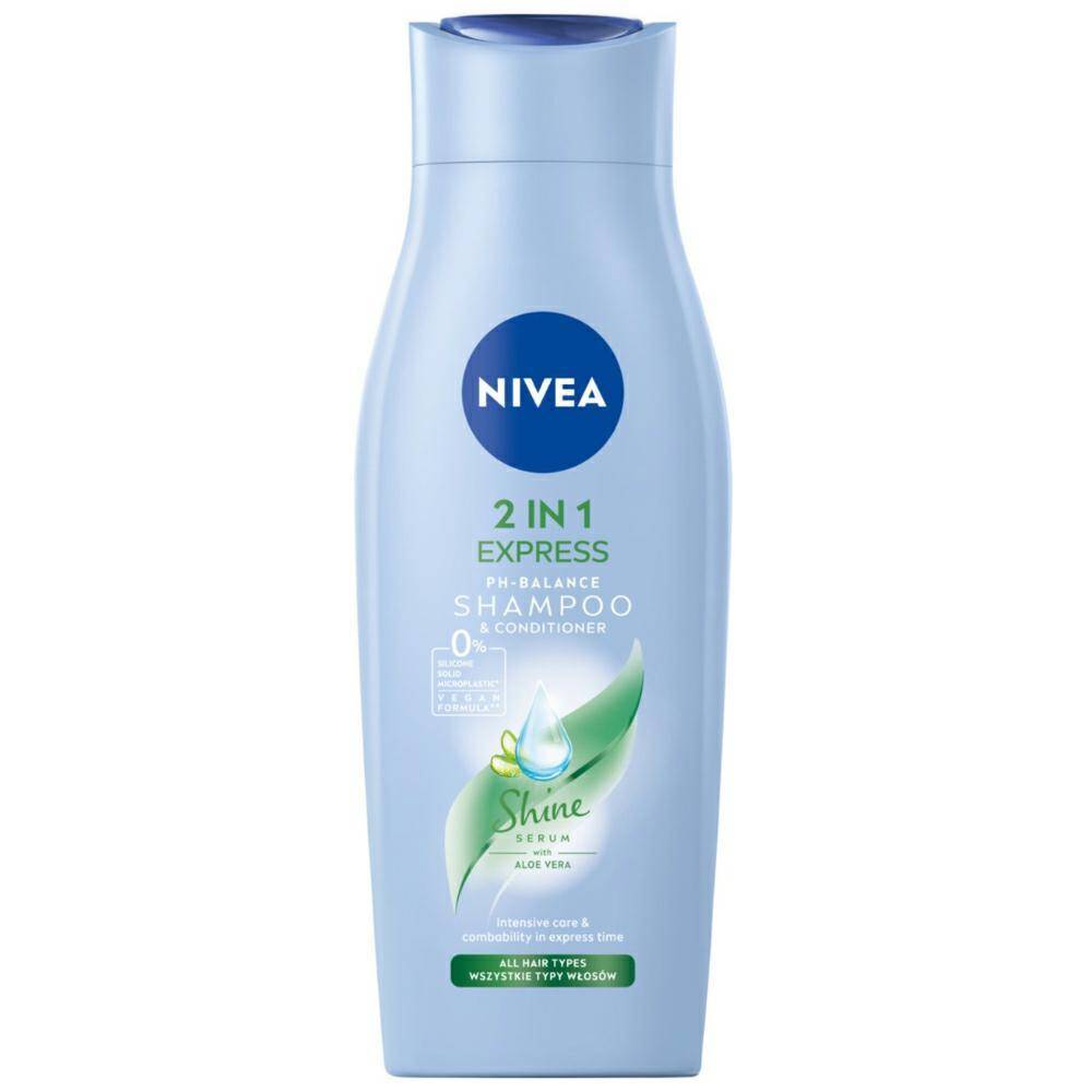 NIVEA Szampon do włosów 400ml 2w1 Care