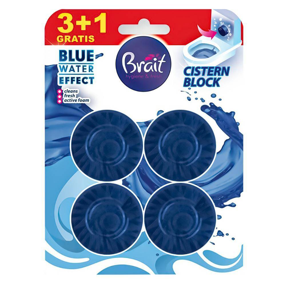 BRAIT Krążek do WC 4x50g Blue Water (14)