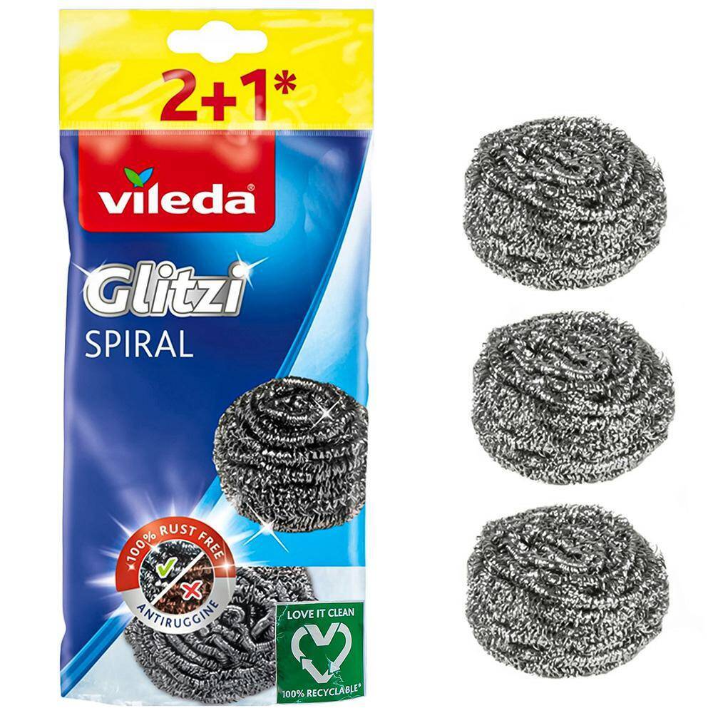 VILEDA Druciak spiralny 3szt Glitzi (20)