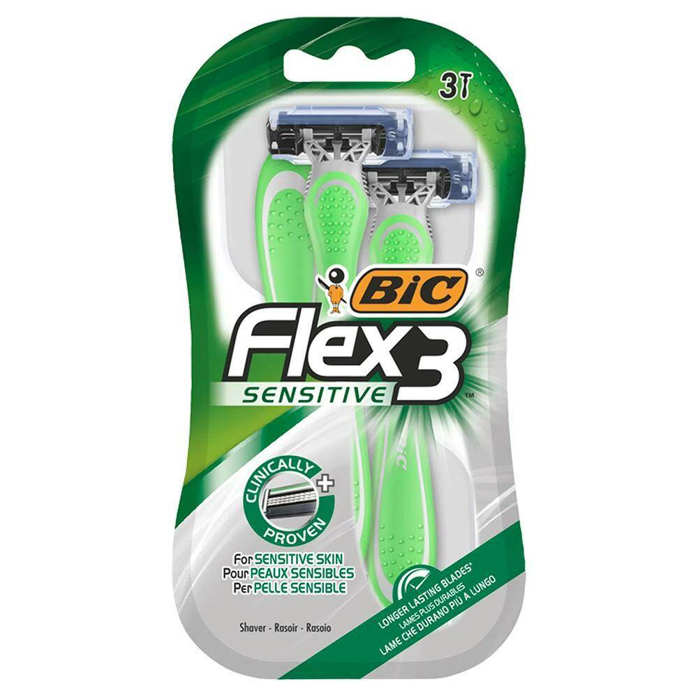 BIC Maszynki do golenia 3szt Flex 3