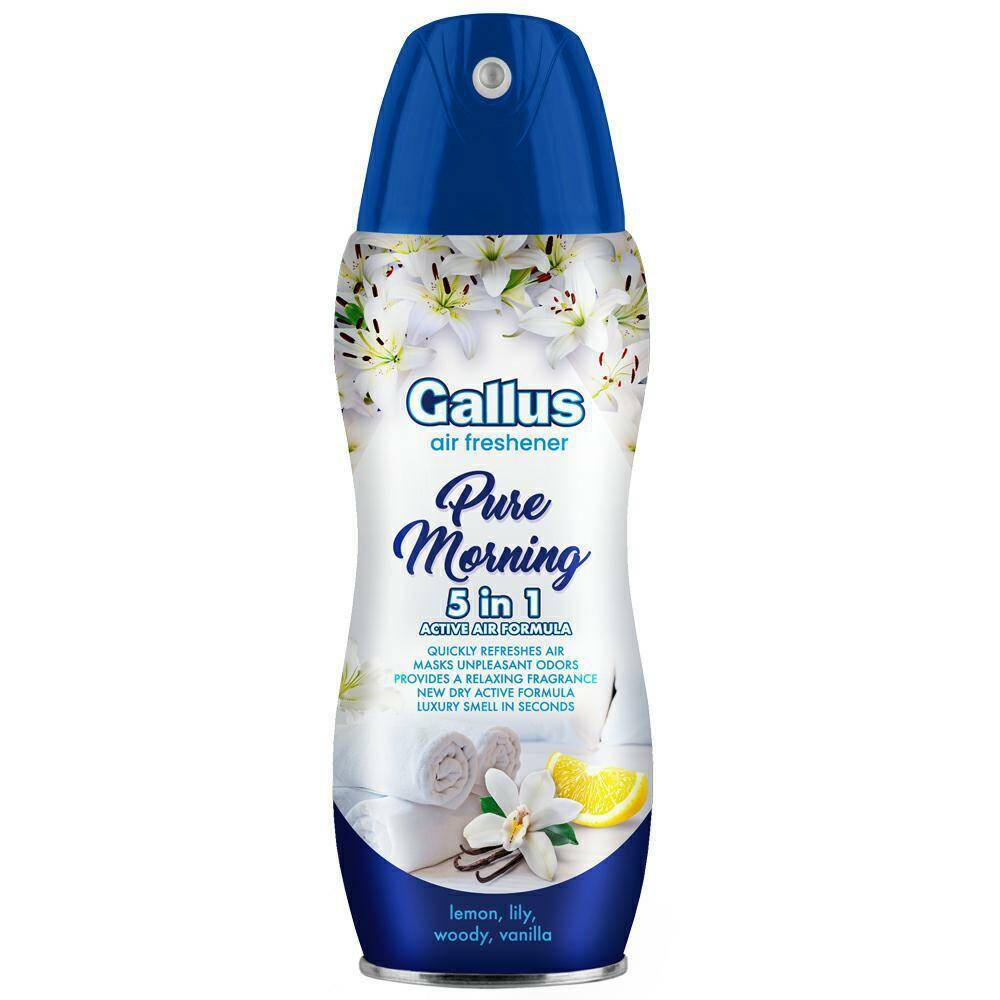 GALLUS Odświeżacz Spray 300ml 5in1 Pure