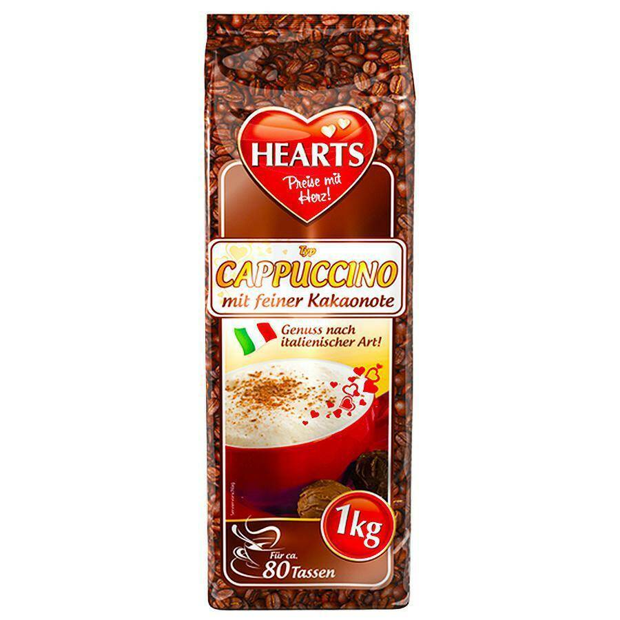 HEARTS Cappucino 1kg Kakanote with Cocoa