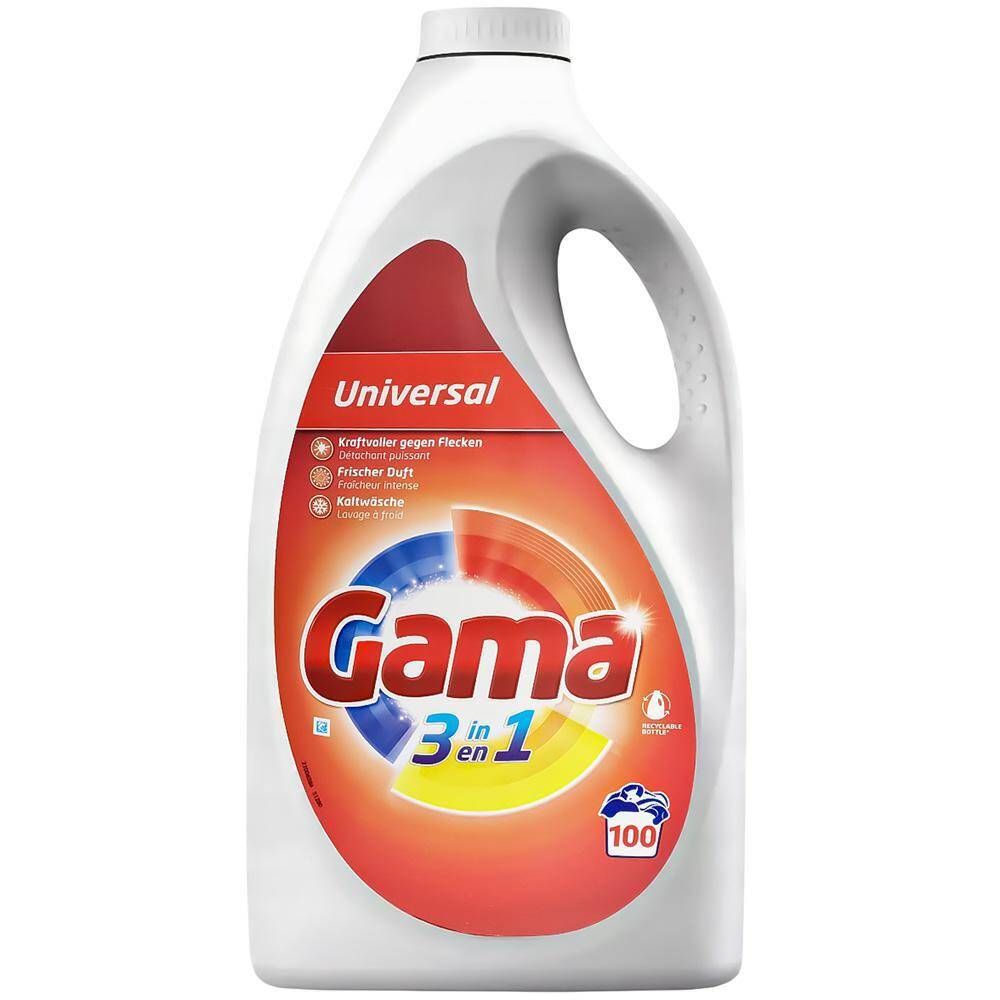 GAMA Żel 100 Prań 4,5L Universal (2)
