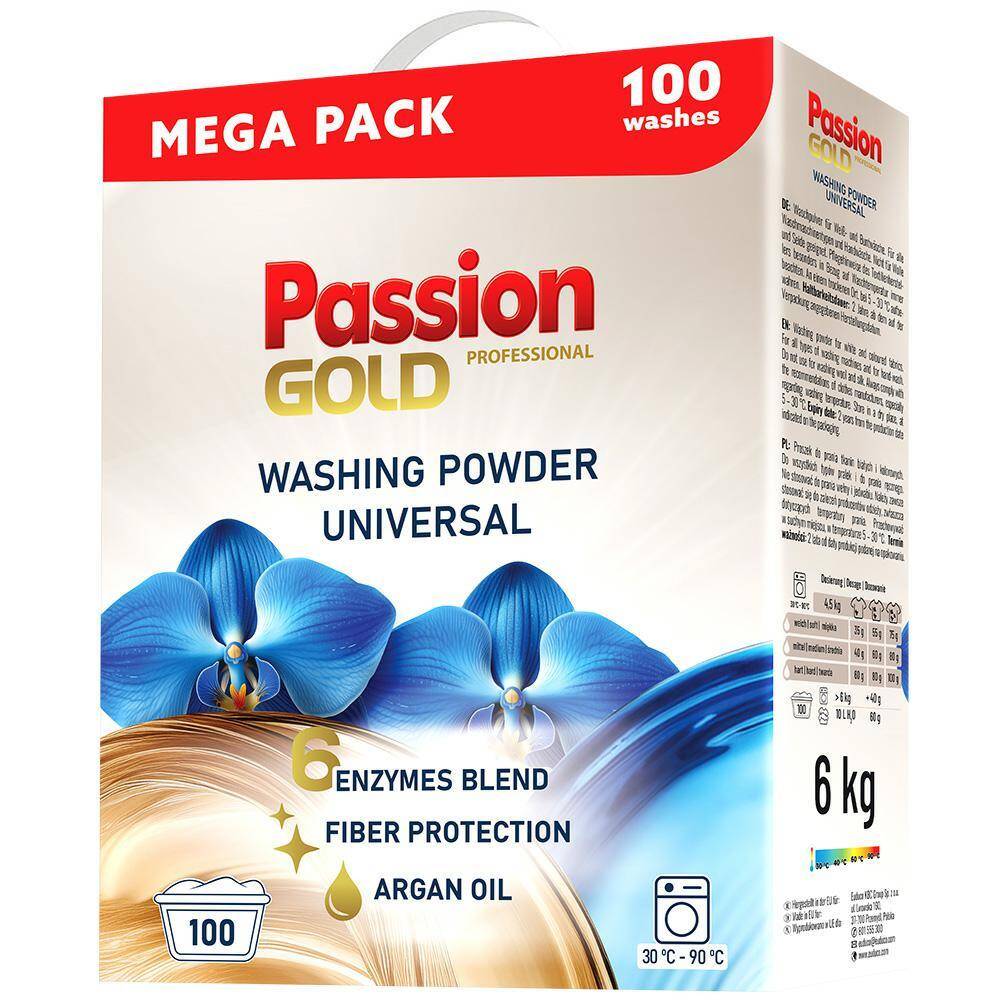 PASSION GOLD Proszek 100 Prań 6kg