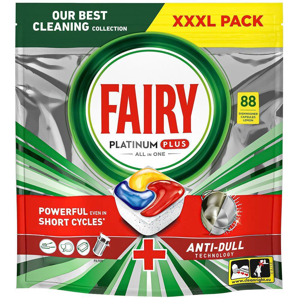 FAIRY Kapsułki do zmywarki 88 Platinum